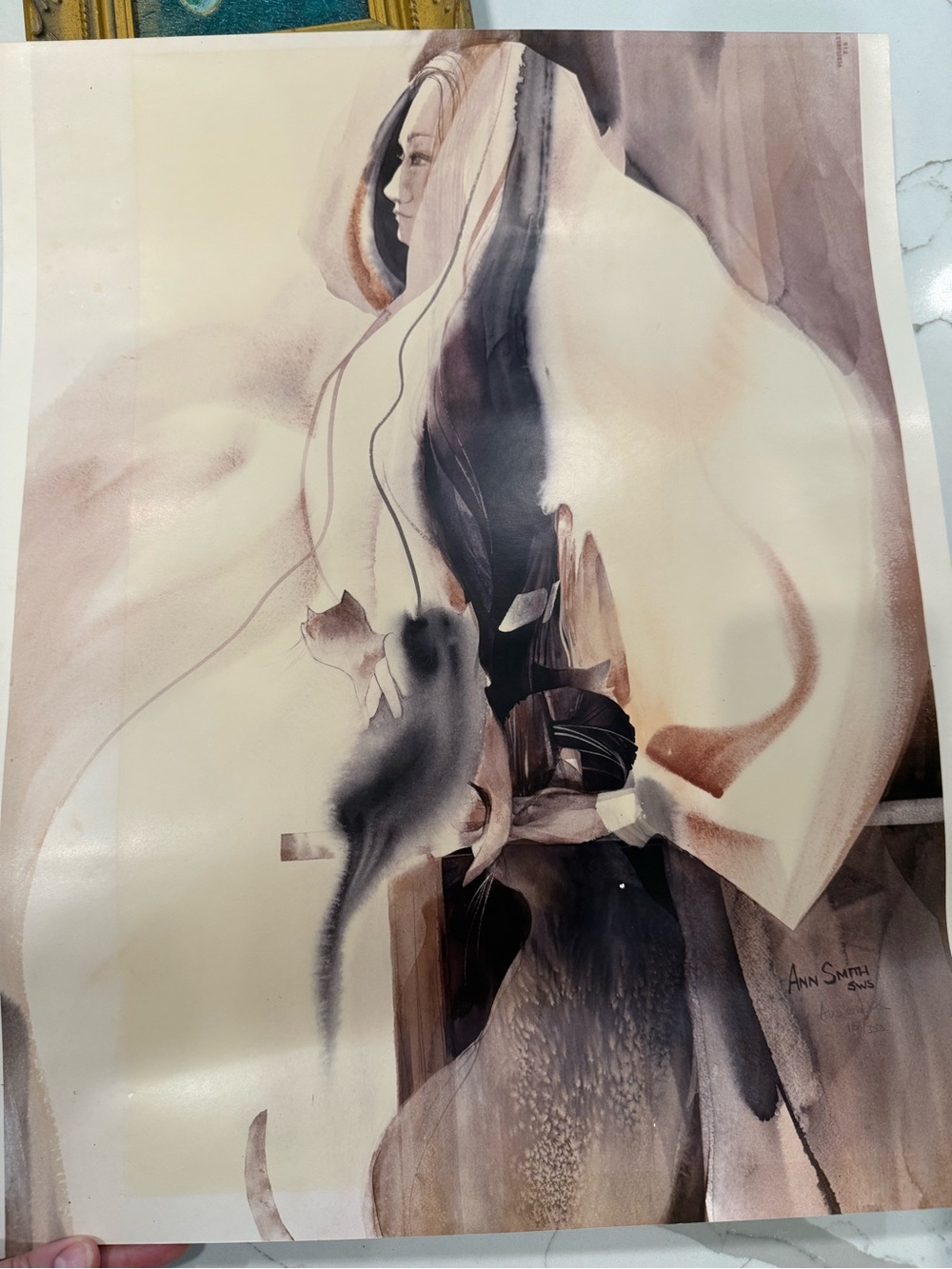 Signed & Numbered Watercolor Art Print by Ann Smith SWS